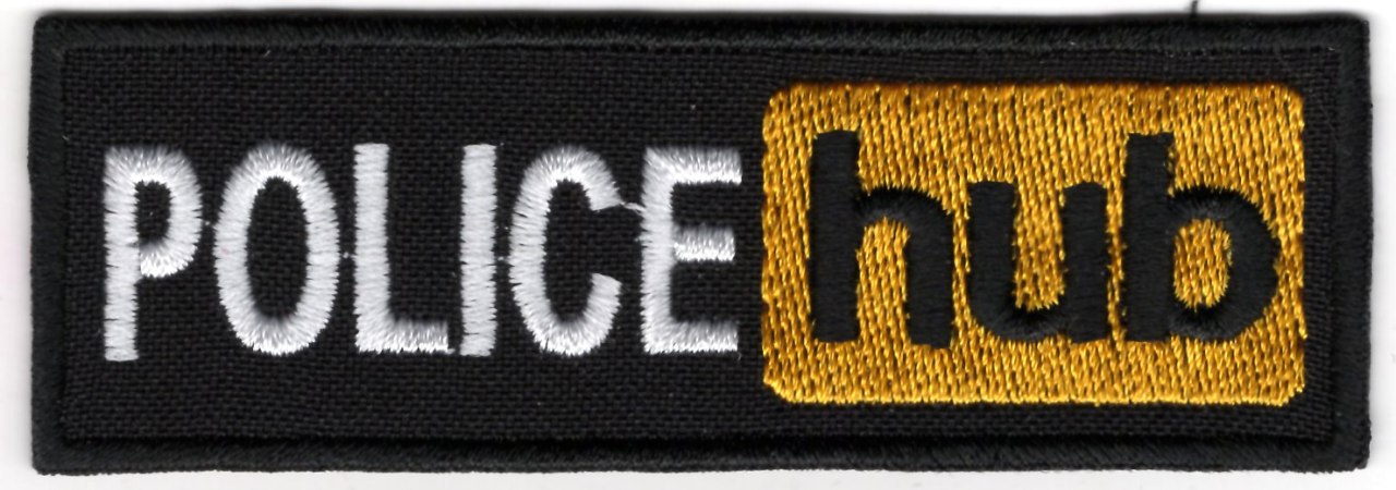 Police Hub \ кол \ тк. чорна \ нагрудний напис !