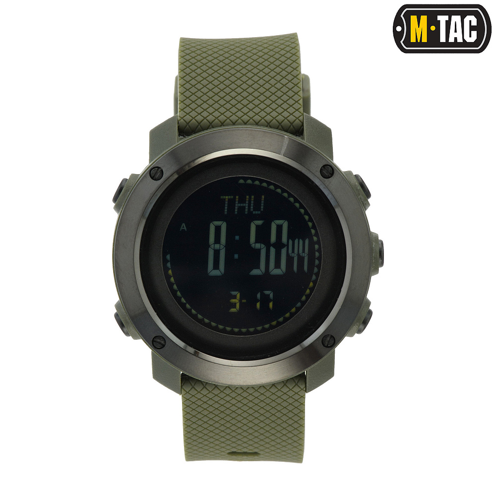 M-Tac годинник тактичний мультифункціональний Olive (50004001)