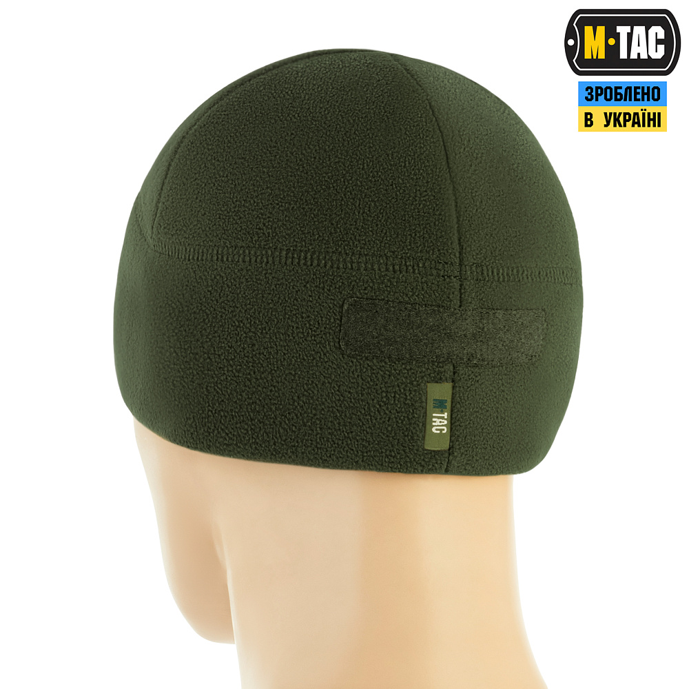 M-Tac шапка Watch Cap Elite фліс (320г/м2) з липучкою Army Olive (40029062)