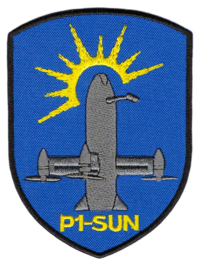 P1-SUN \ кол \ тк.синя \ нарукавна емблема