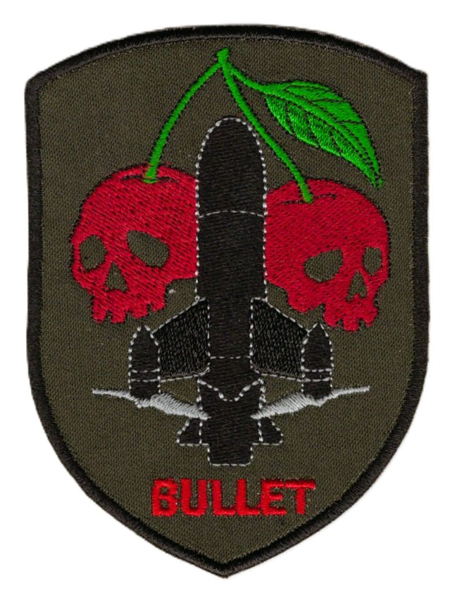BULLET кол \ тк. олива \ нарукавна емблема