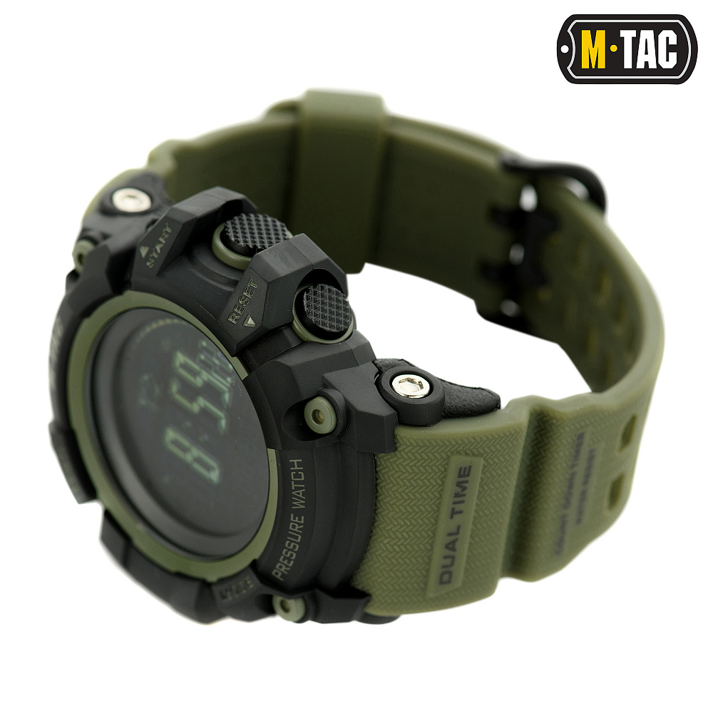 M-Tac годинник тактичний Adventure Black/Olive (50005001)