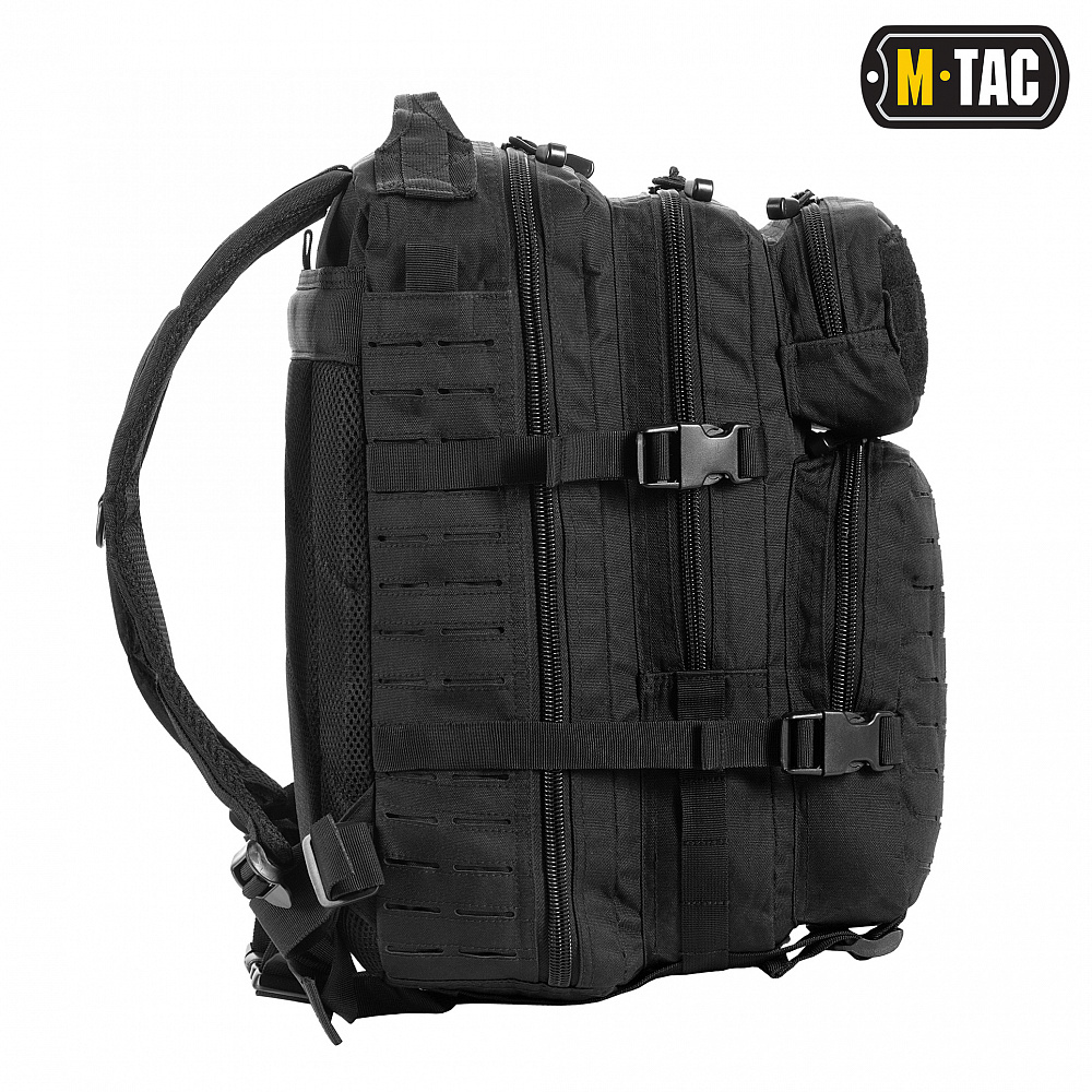 M-Tac рюкзак Assault Pack Laser Cut Black (10333002)