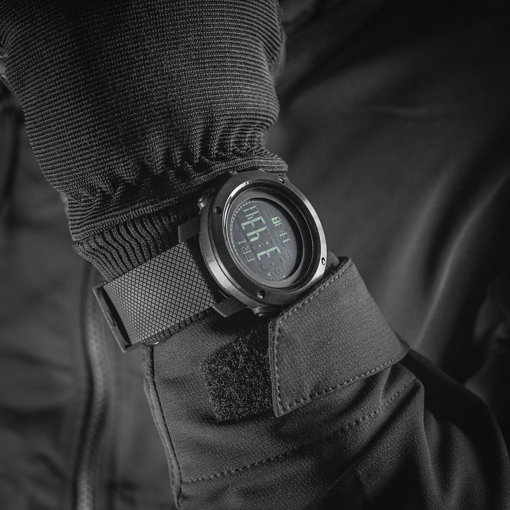 M-Tac годинник тактичний мультифункціональний Black  (50004002)