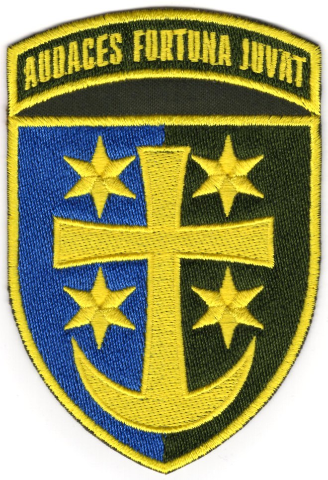 21 Армійський Корпус Audaces Fortuna Juvat \ кол \ олива \ нарукавна емблема !