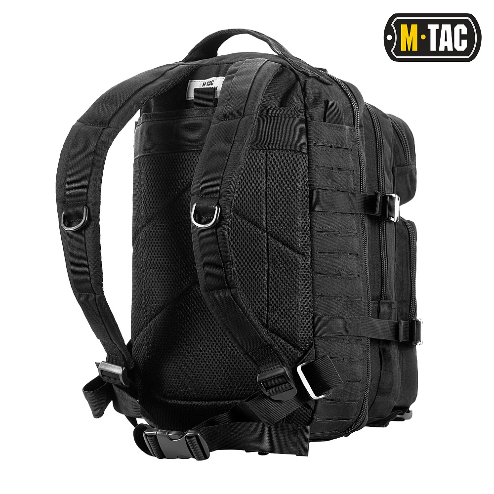 M-Tac рюкзак Assault Pack Laser Cut Black (10333002)