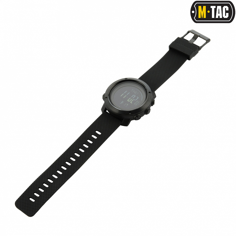 M-Tac годинник тактичний мультифункціональний Black  (50004002)