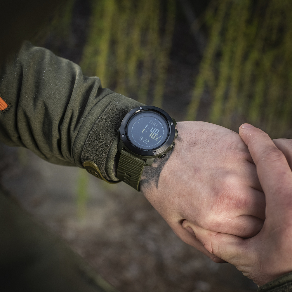 M-Tac годинник тактичний мультифункціональний Olive (50004001)