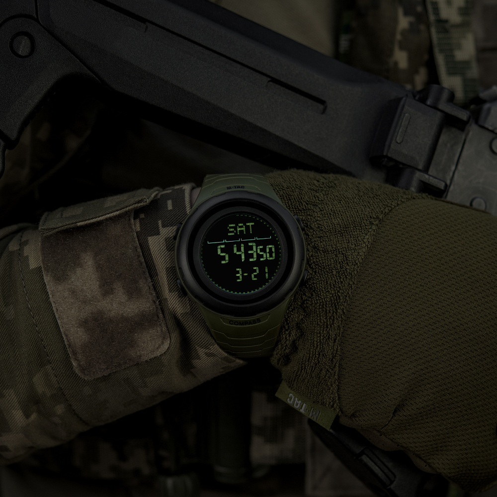 M-Tac годинник тактичний 2166 Army Green (50008001)