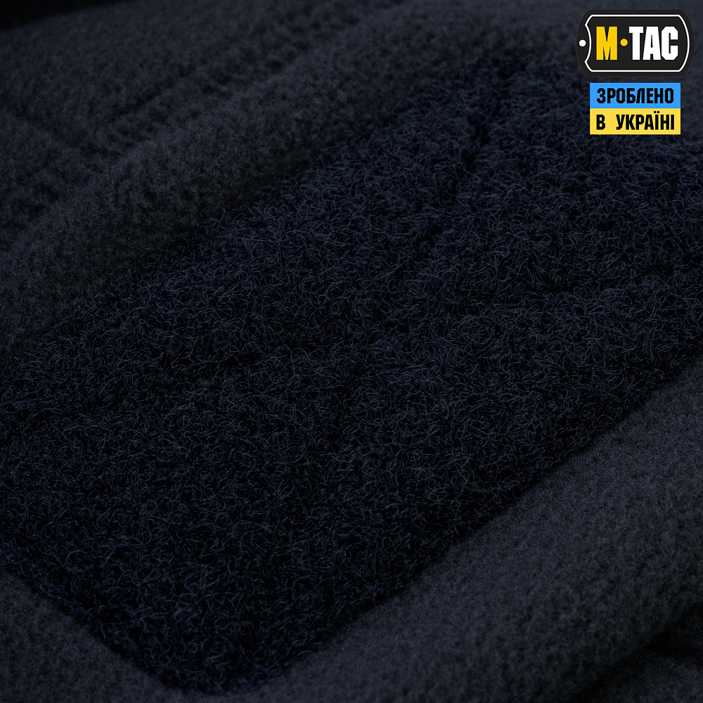 M-Tac шапка Watch Cap Elite фліс (320г/м2) з липучкою Dark Navy Blue (40029015)