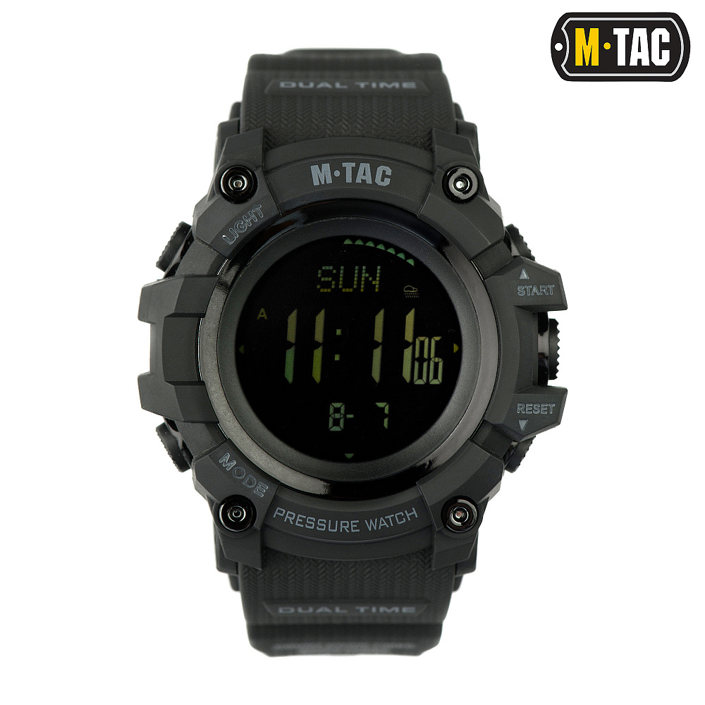 M-Tac годинник тактичний Adventure Black (50005002)