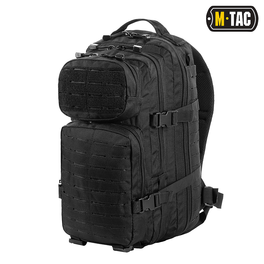 M-Tac рюкзак Assault Pack Laser Cut Black (10333002)