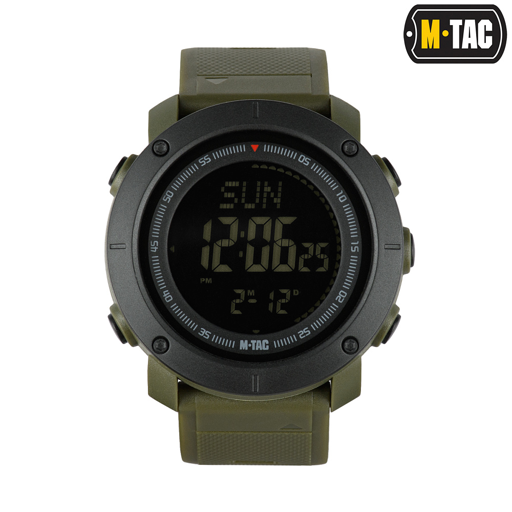 M-Tac годинник тактичний з компасом 2095 Army Green (50009001)