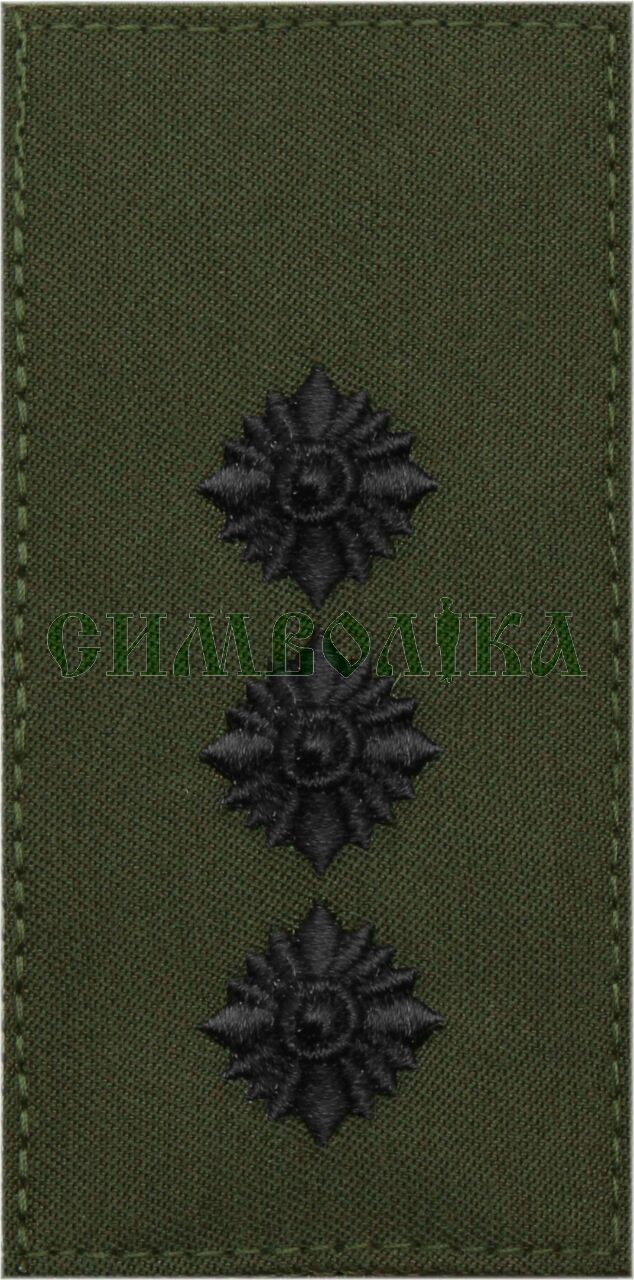 Погон ЗСУ Старший лейтенант /олива/ 3D !
