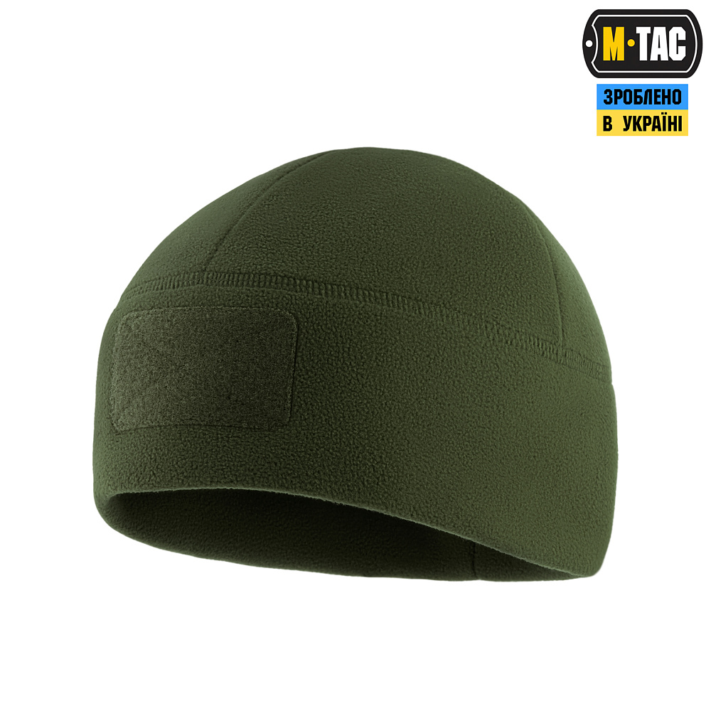 M-Tac шапка Watch Cap Elite фліс (320г/м2) з липучкою Army Olive (40029062)