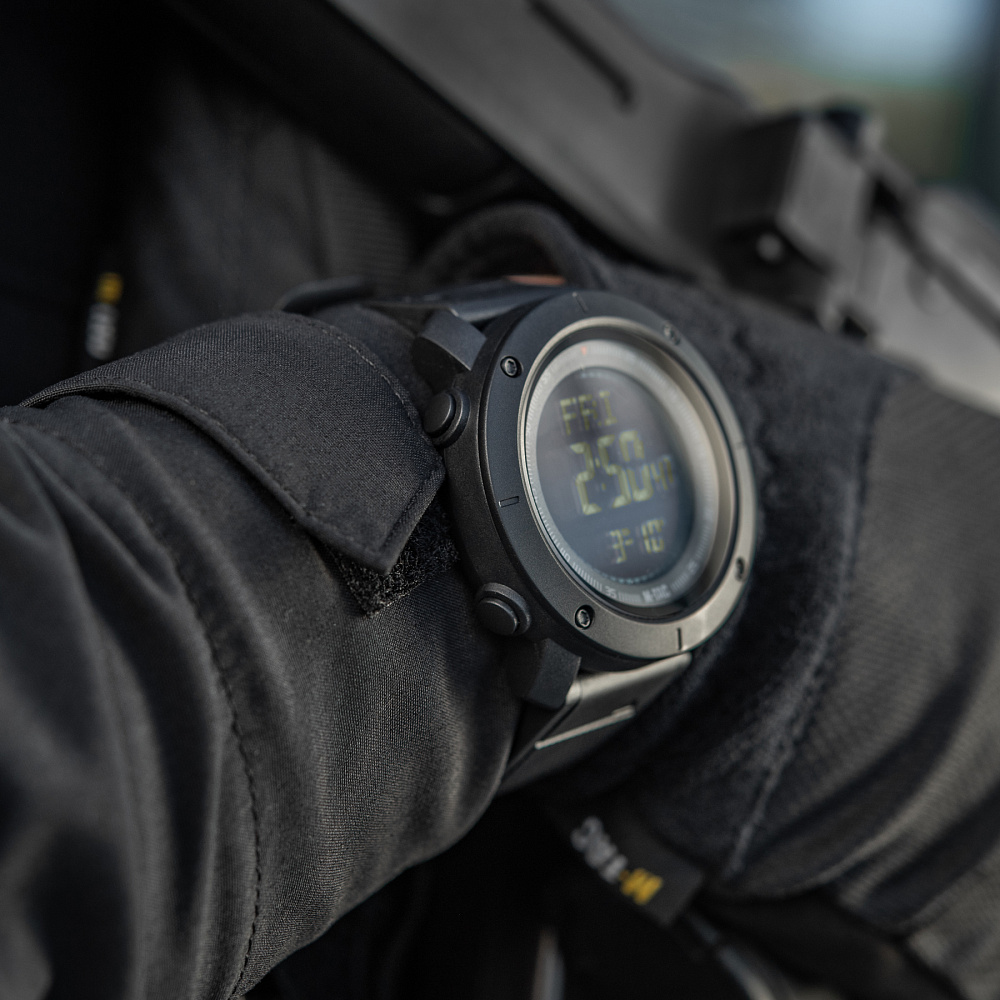 M-Tac годинник тактичний з компасом 2095 Black (50009002)