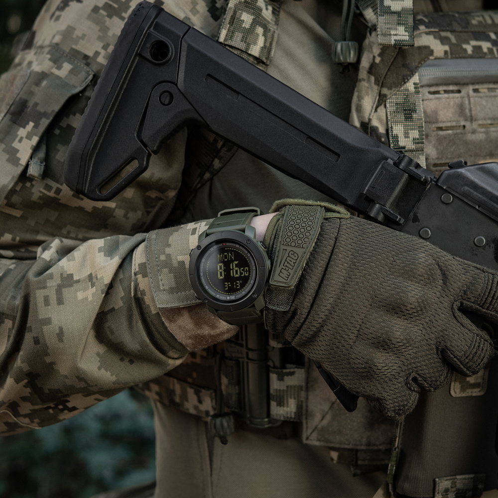 M-Tac годинник тактичний з компасом 2095 Army Green (50009001)