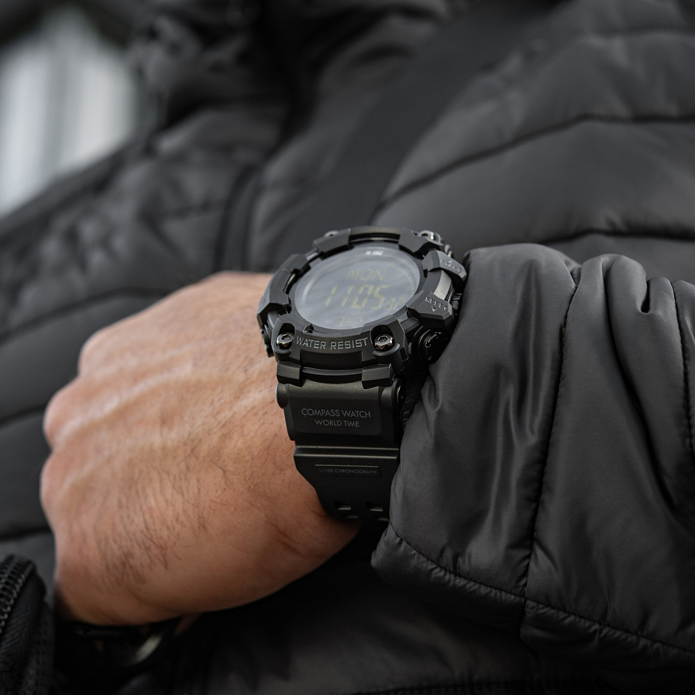M-Tac годинник тактичний 2037 Black (50007002)