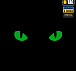 M-Tac нашивка Cat Eyes Laser Cut Coyote/Green/GID (51507005)