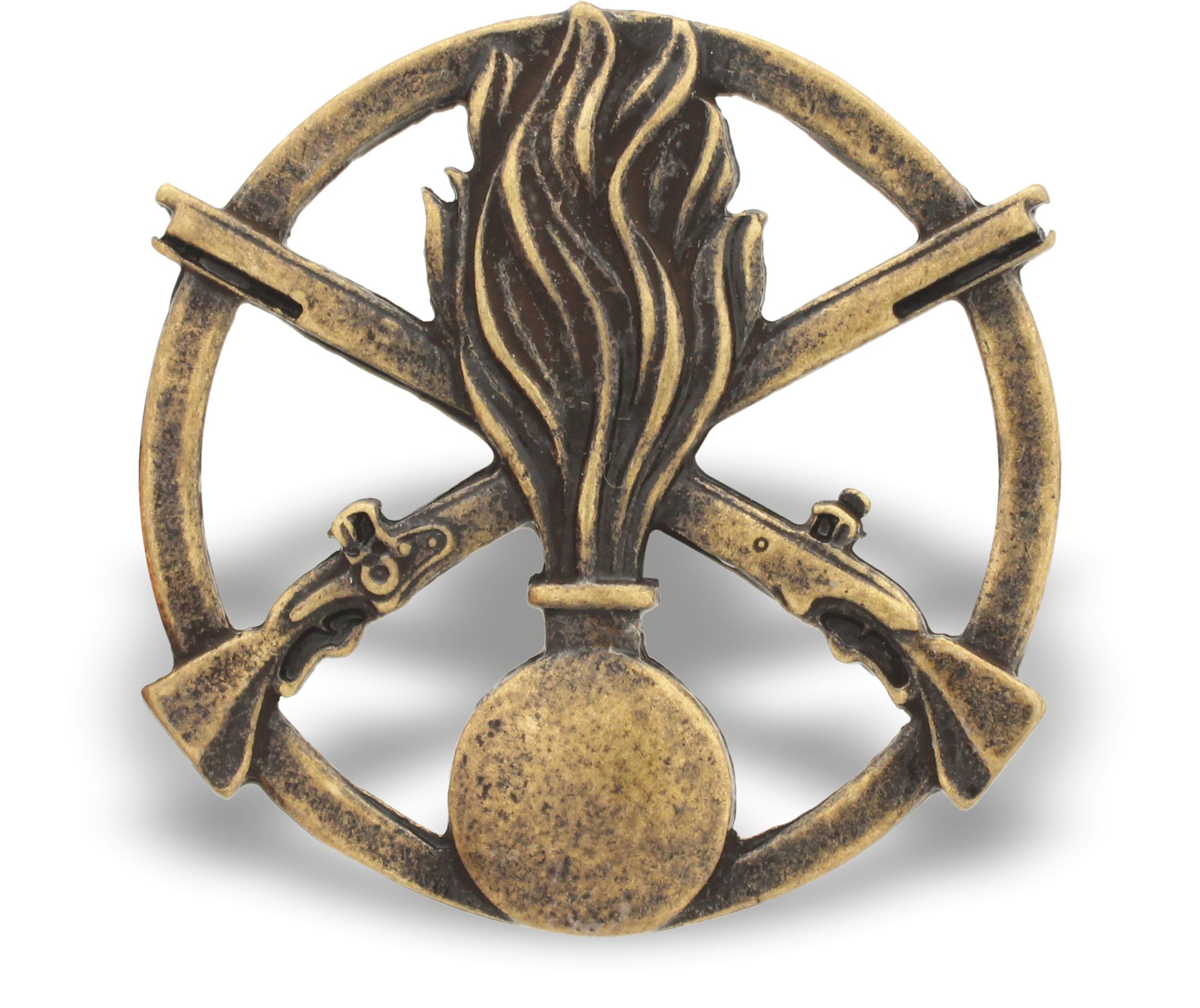 Беретний знак Механізовані війська (репліка)