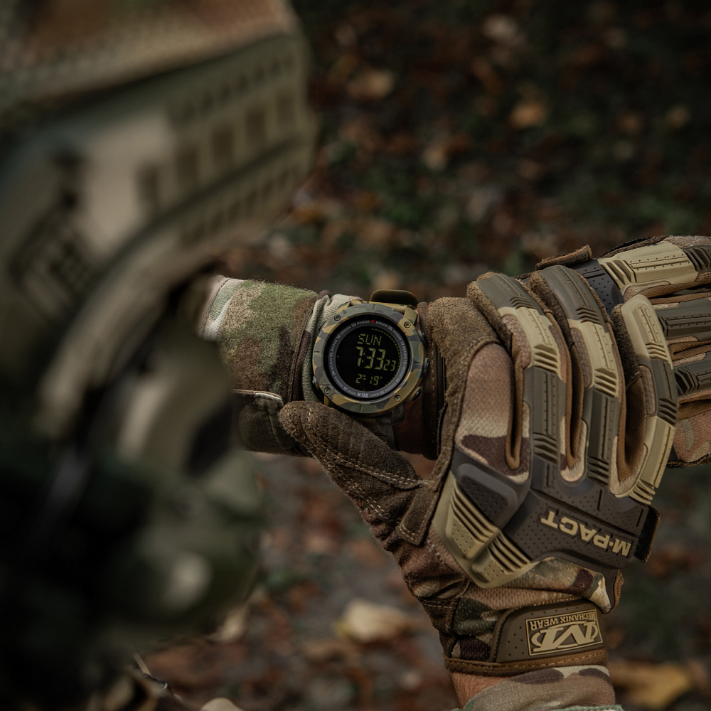 M-Tac годинник тактичний з компасом 2095 Camo (50009030)