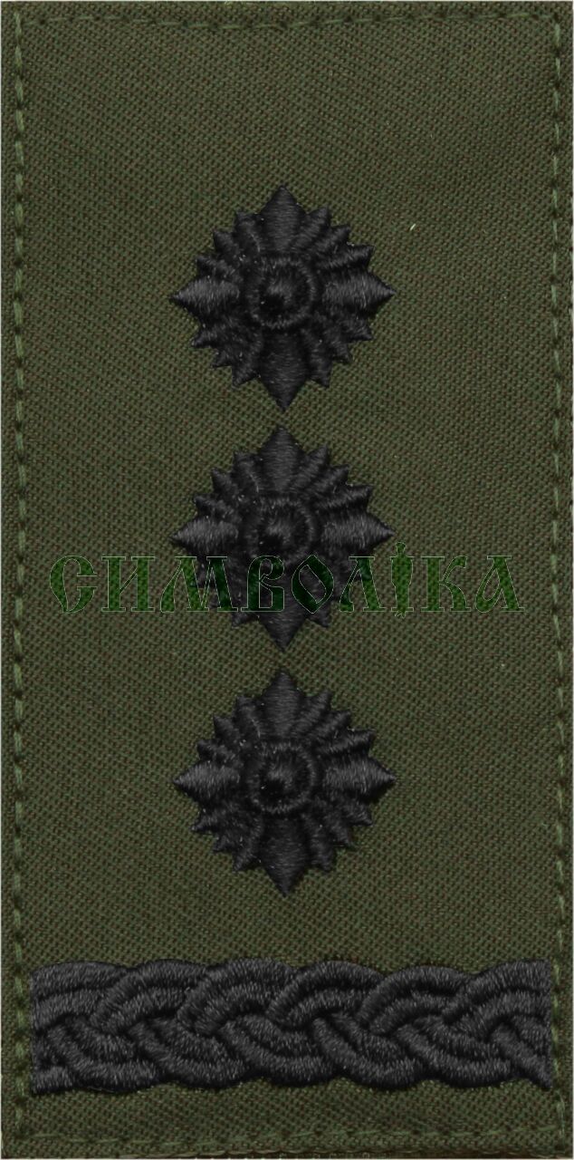 Погон ЗСУ Полковник/ олива/ 3D !