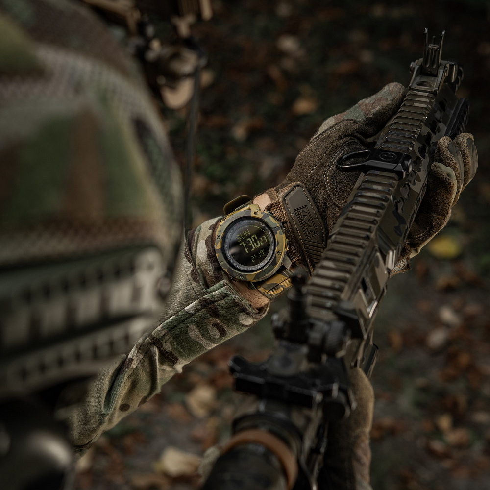 M-Tac годинник тактичний з компасом 2095 Camo (50009030)