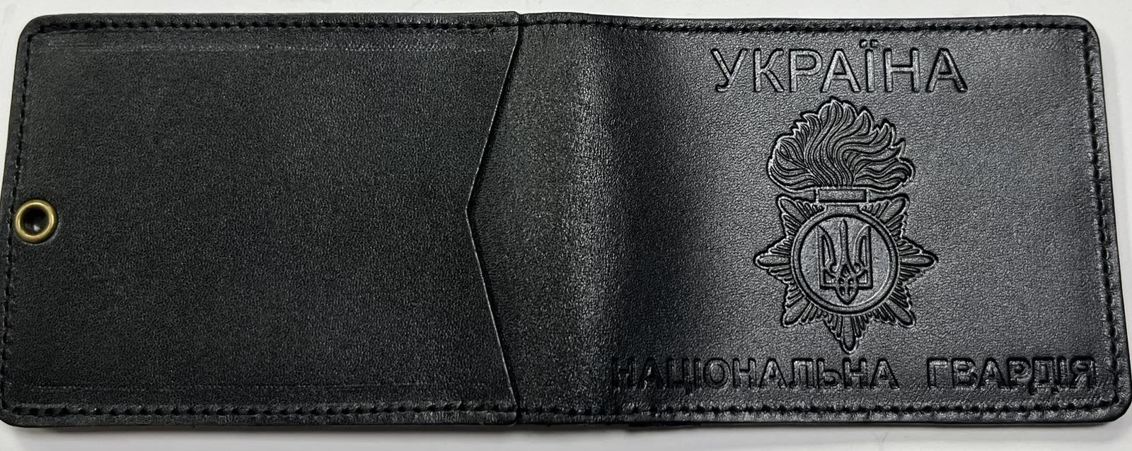 Обкладинка Національна Гвардія чорний колір (з клапаном)