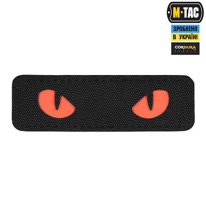 M-TAC НАШИВКА CAT EYES LASER CUT BLACK/RED/GID (51495992)