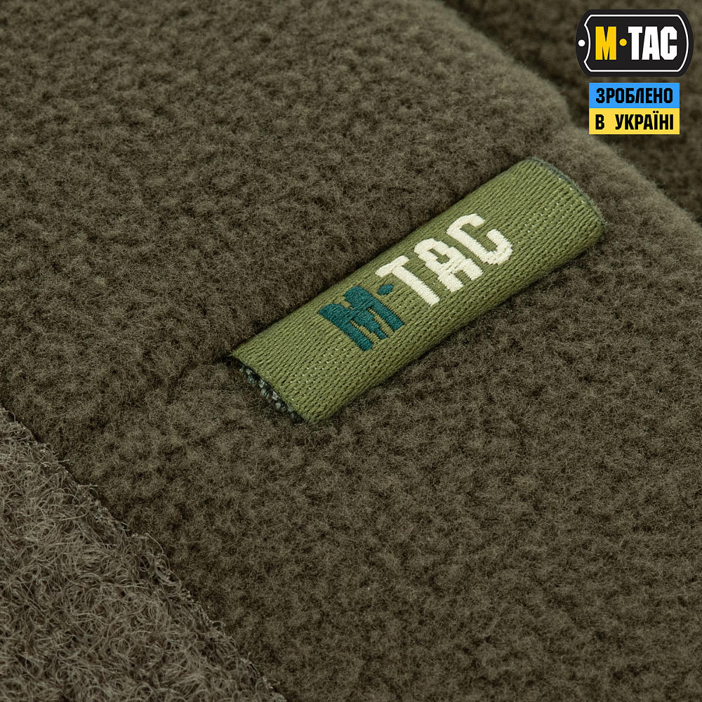 M-Tac шапка Watch Cap Elite фліс (320г/м2) з липучкою Dark Olive  (40029048)
