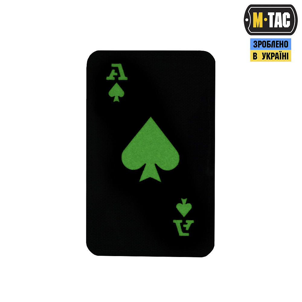 M-Tac нашивка Ace of Spades Laser Cut Multicam/GID (51109899)