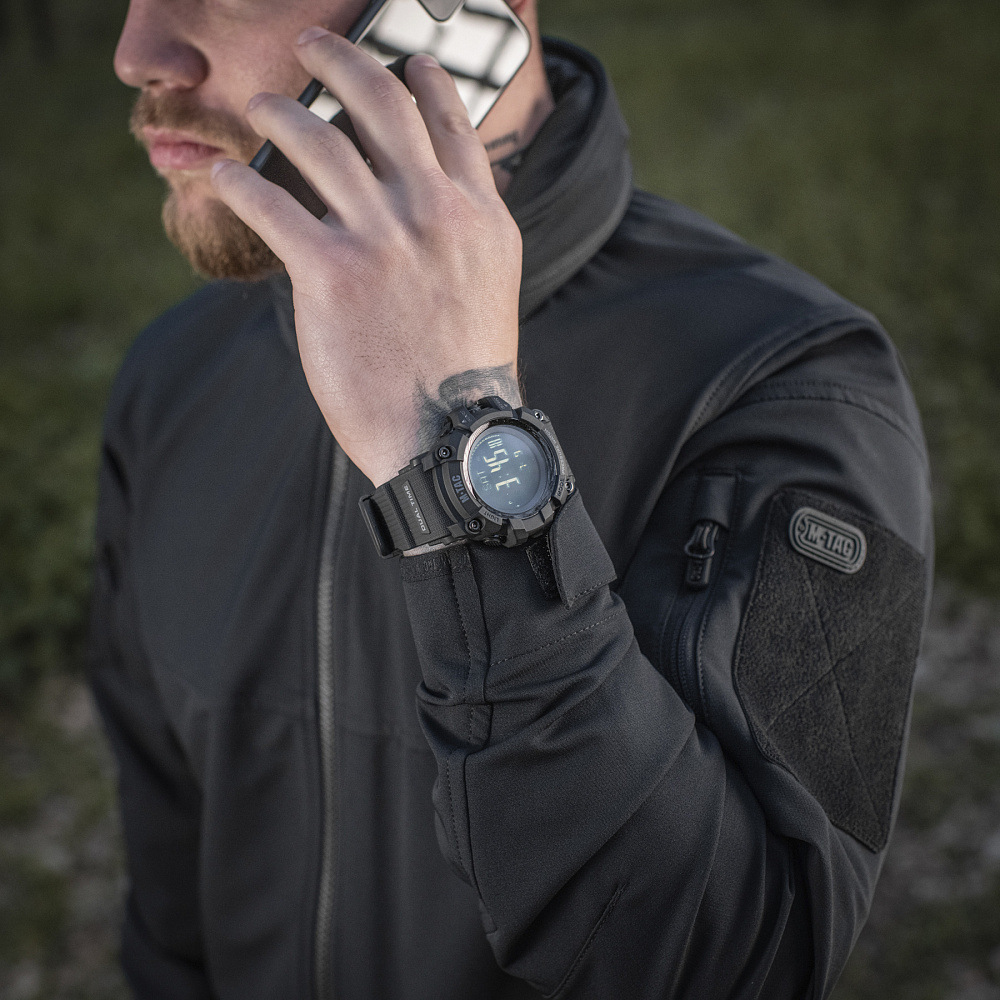 M-Tac годинник тактичний Adventure Black (50005002)