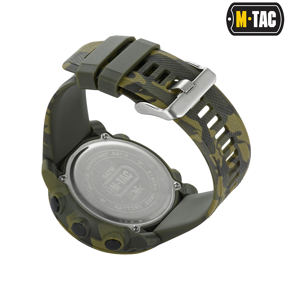 M-Tac годинник тактичний з компасом 2095 Camo (50009030)